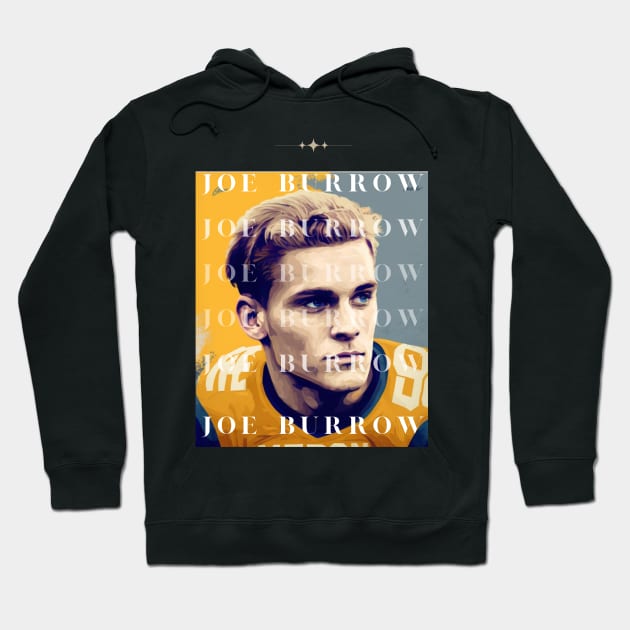 joe burrow cute graphic design Hoodie by Nasromaystro